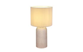 Tischleuchte Sofia, grau