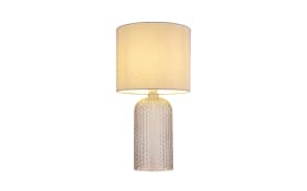 Tischleuchte Sofia, grau