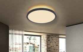 LED-Deckenleuchte Sapana, schwarz, 29,4 cm