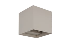 LED-Wandleuchte Veronika sandfarbig