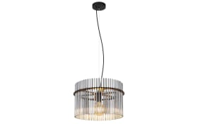 Pendelleuchte Gorley, schwarz, 1-flammig, 40 cm