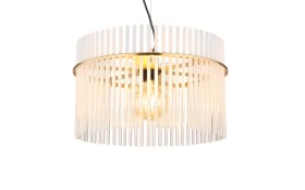 Pendelleuchte Gorley, goldfarbig, 1-flammig, 40 cm