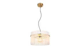 Pendelleuchte Gorley, goldfarbig, 1-flammig, 40 cm