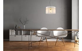 Pendelleuchte Gorley, goldfarbig, 1-flammig, 40 cm