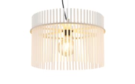 Pendelleuchte Gorley, beige, 1-flammig, 40 cm