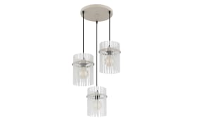 Pendelleuchte Gorley, beige, 47 cm