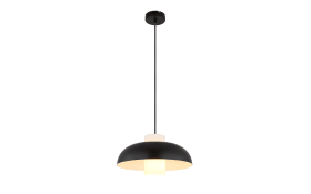 Pendelleuchte Lowe, schwarz