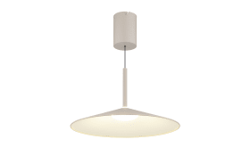 LED-Pendelleuchte Lampone, sandfarbig, 1-flammig