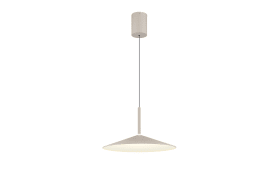 LED-Pendelleuchte Lampone, sandfarbig, 1-flammig