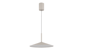 LED-Pendelleuchte Lampone, sandfarbig, 1-flammig