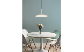 LED-Pendelleuchte Lampone, sandfarbig, 1-flammig