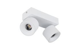 Deckenleuchte Rae, weiß, 2-flammig