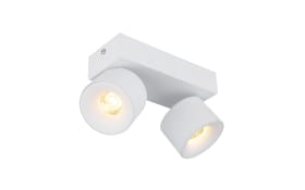 Deckenleuchte Rae, weiß, 2-flammig