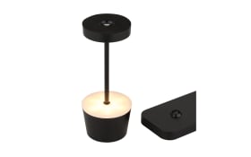 Akku-Tischleuchte Dawson, schwarz, 3er Set