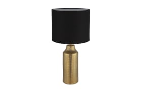 Tischleuchte Elden, goldfarbig/schwarz
