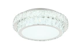 LED-Deckenleuchte Klara, transparent, 40 cm, inkl. CCT und Fernbedienung