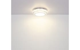 LED-Deckenleuchte Klara, transparent, 40 cm, inkl. CCT und Fernbedienung