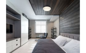 LED-Deckenleuchte Klara, transparent, 40 cm, inkl. CCT und Fernbedienung