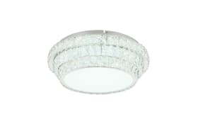 LED-Deckenleuchte Klara, transparent, 50 cm, inkl. CCT und Fernbedienung