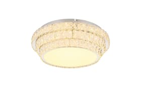 LED-Deckenleuchte Klara, transparent, 50 cm, inkl. CCT und Fernbedienung