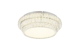 LED-Deckenleuchte Klara, transparent, 50 cm, inkl. CCT und Fernbedienung