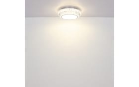 LED-Deckenleuchte Klara, transparent, 50 cm, inkl. CCT und Fernbedienung