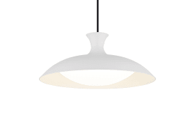 LED-Pendelleuchte Rocha, weiß