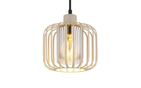 Pendelleuchte Alfred, sandfarbig, 1-flammig, 18 cm