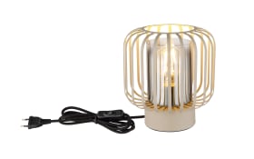 Tischleuchte Alfred, sandfarbig