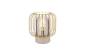 Tischleuchte Alfred, sandfarbig