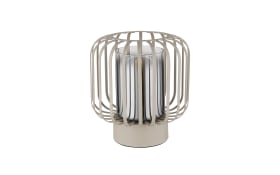 Tischleuchte Alfred, sandfarbig