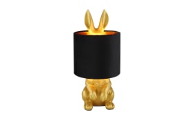 Tischleuchte Rabbit, goldfarbig