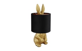 Tischleuchte Rabbit, goldfarbig