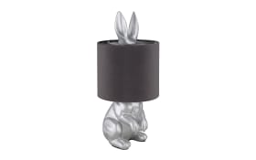 Tischleuchte Rabbit, silberfarbig