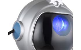 LED-Tischleuchte Cosmo, silberfarbig, inkl. RGB-Farbwechsler