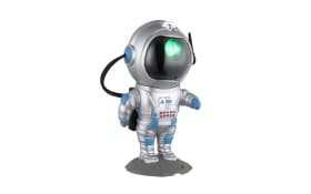 LED-Tischleuchte Cosmo, silberfarbig, inkl. RGB-Farbwechsler