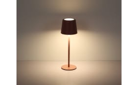 Akku-Tischleuchte Vancouver, pink, inkl. USB-Kabel