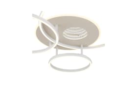 LED-Deckenleuchte Invertina, sandfarbig, inkl. Fernbedienung 