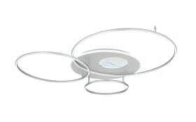 LED-Deckenleuchte Invertina, sandfarbig, inkl. Fernbedienung 