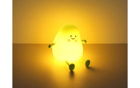 Akku-Tischleuchte Mangi, grün/gelb, inkl. Timerfunktion