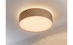 LED-Deckenleuchte Charlene, braun/goldfarbig, 50 cm
