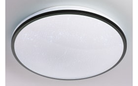 LED-Deckenleuchte Anna CCT, schwarz/weiß, 49 cm