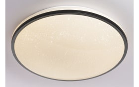LED-Deckenleuchte Ariz CCT, schwarz/weiß, 49 cm
