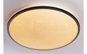 LED-Deckenleuchte Anna CCT, schwarz/weiß, 49 cm
