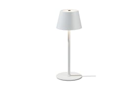 LED-Akku-Tischleuchte Provence, weiß, 31 cm