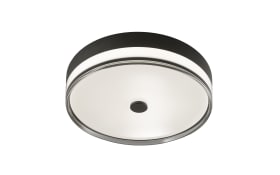LED-Deckenleuchte Sorano, schwarz, 50 cm
