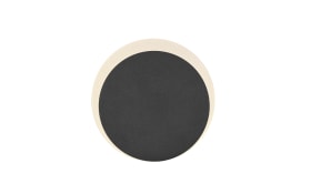 LED Wandleuchte Sun, schwarz