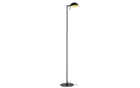 LED-Standleuchte Samy, schwarz, 130 cm, 1 flammig