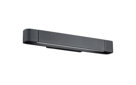 LED-Wandleuchte Box, schwarz, 40 cm