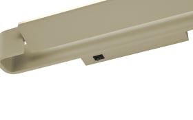 LED-Wandleuchte Box, sandfarbig, 40 cm